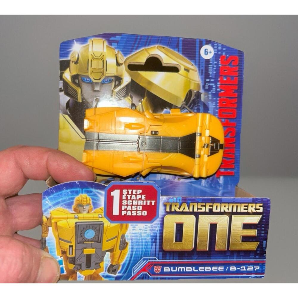 Transformers One 1-Step Cog Changer  Bumblebee / B-127 New 2024 Hasbro